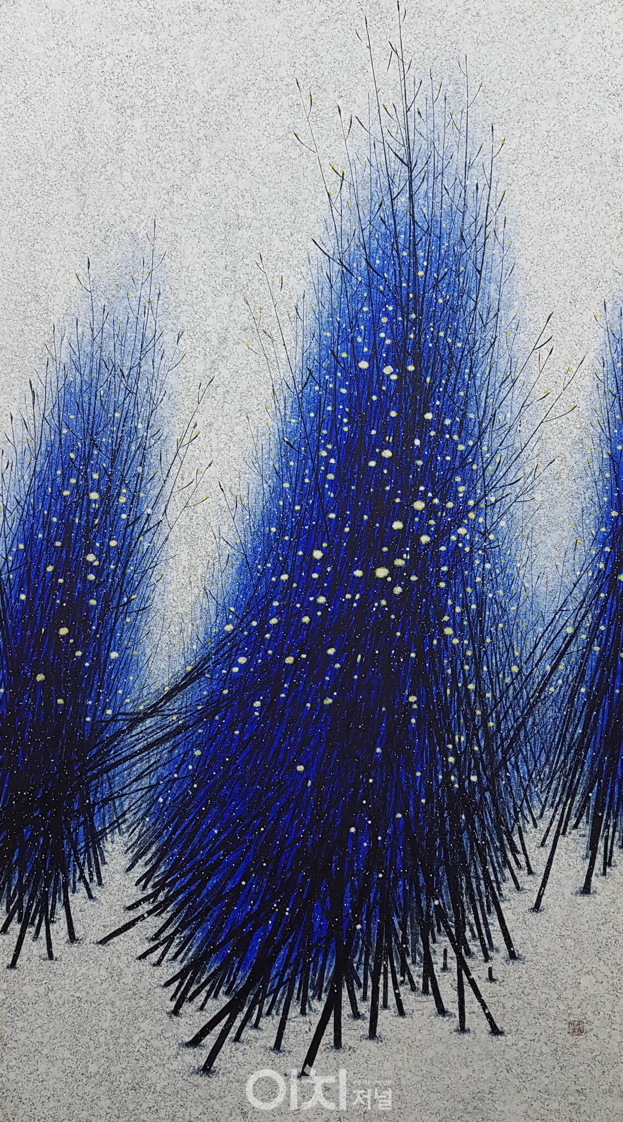 작 품 명: 20꿈에 물들다 크 기: 162.2×90 재 료: Mixed Media 제작연도: 2020