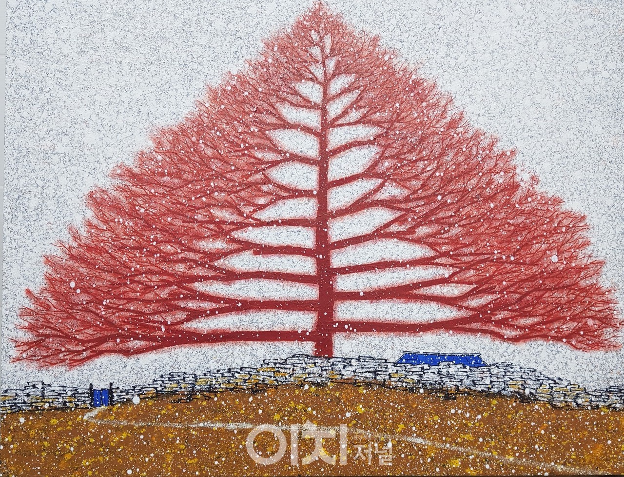 작 품 명: 홀로서기 크 기: 40.5×53 재 료: Mixed Media 제작연도: 2020