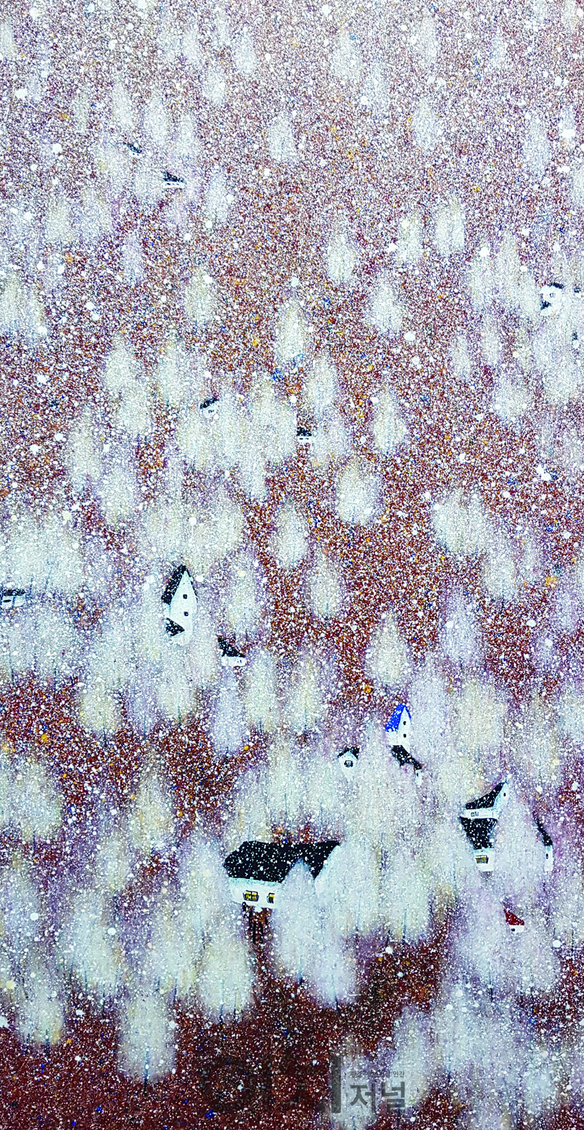 작 품 명: 20꿈에 물들다 크 기: 116.8×60재 료: Mixed Media 제작연도: 2020