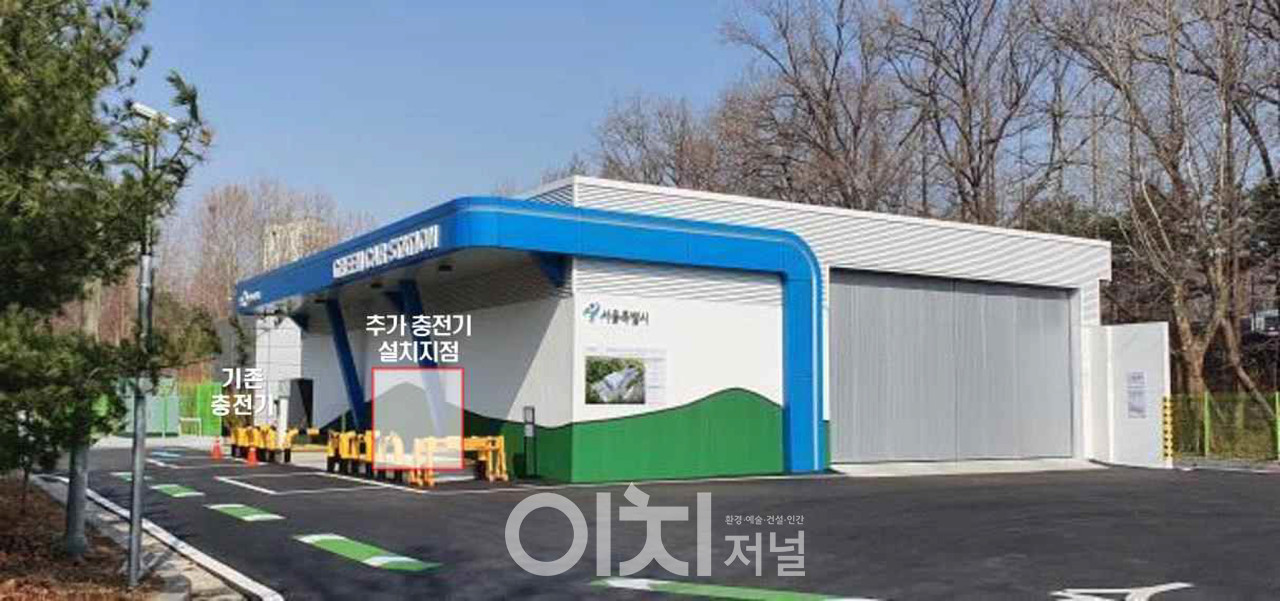 양재 수소충전소 전경 (자료제공 : 서울시)