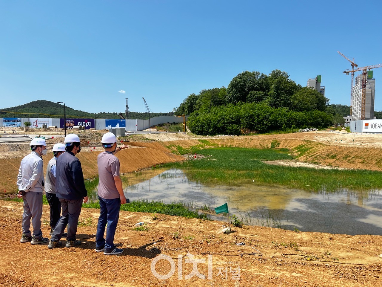 우기 대비 택지‧공공주택지구 합동점검 현장 (자료제공 : 경기도)