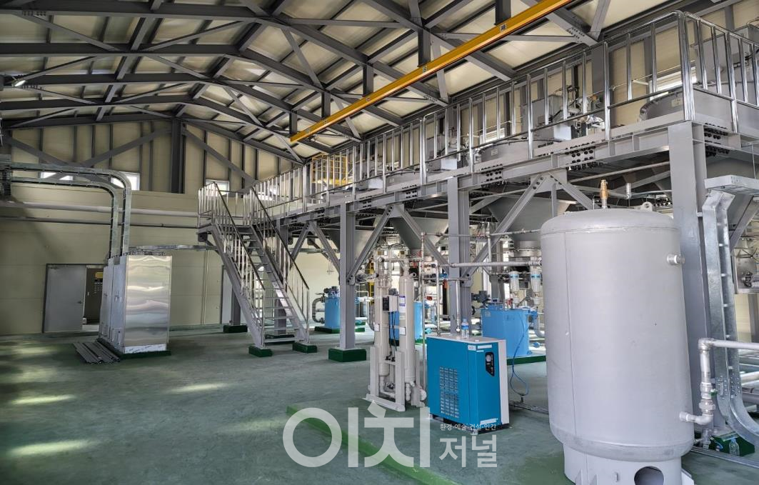 저장시설 설치 현장 (자료제공 : 부산시)