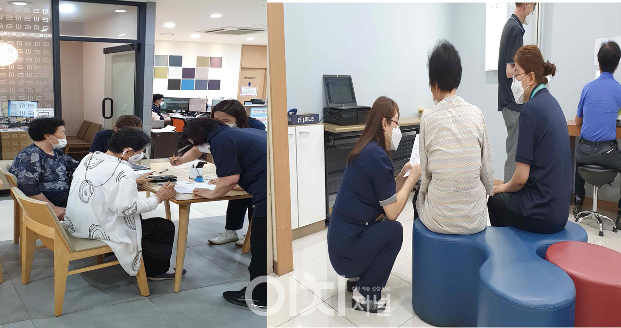 건강관리 취약계층 단체건강검진 동행서비스 현장 (자료제공 : 서울시)