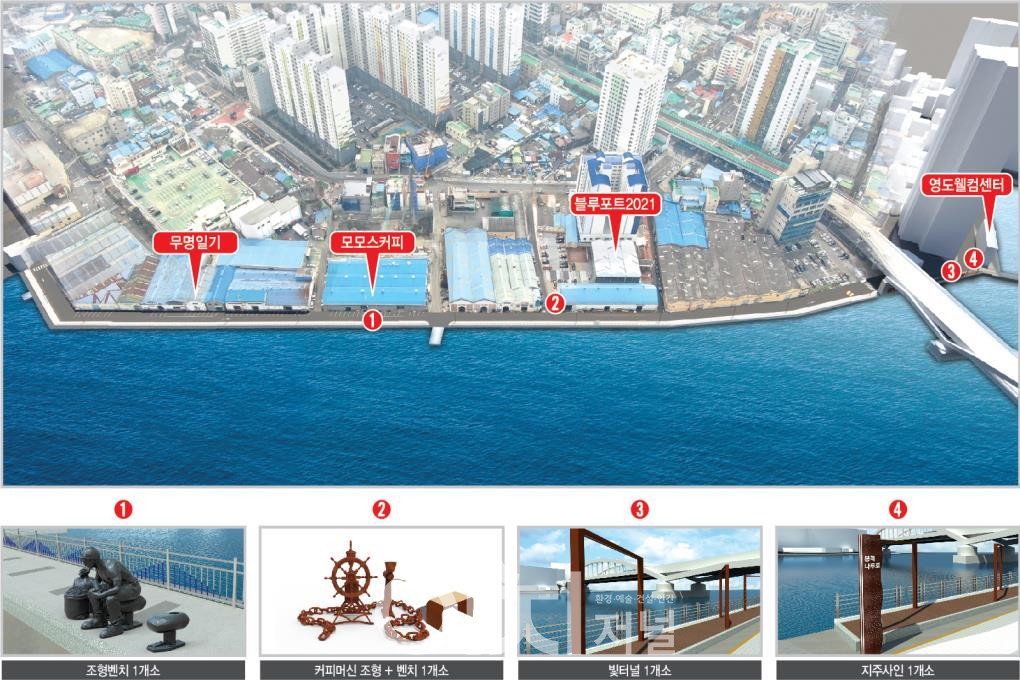 영도 커피특화거리 조성계획(안) (자료제공 : 부산시)