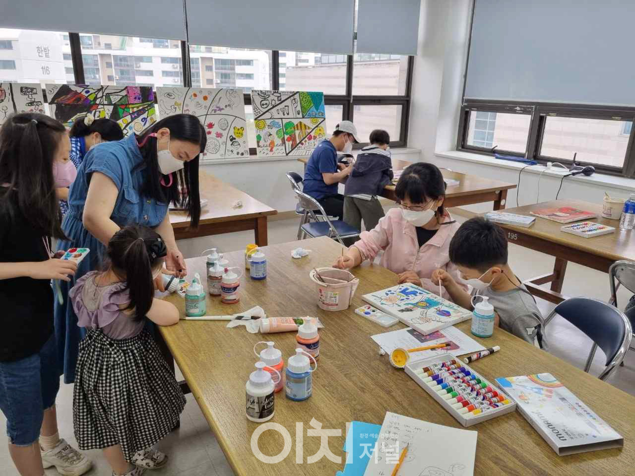 꿈다락 토요문화학교 (자료제공 : 대전한밭도서관)