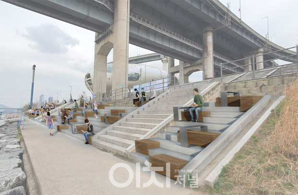 뚝섬 청담대교 하부 (자료제공 : 서울시)