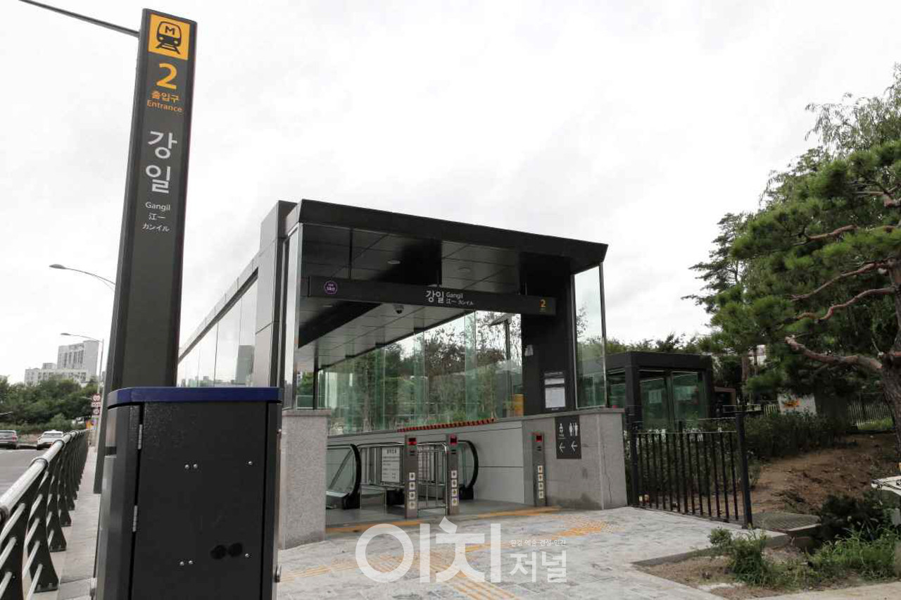 강일역 2번 출입구 (자료제공 : 서울시)