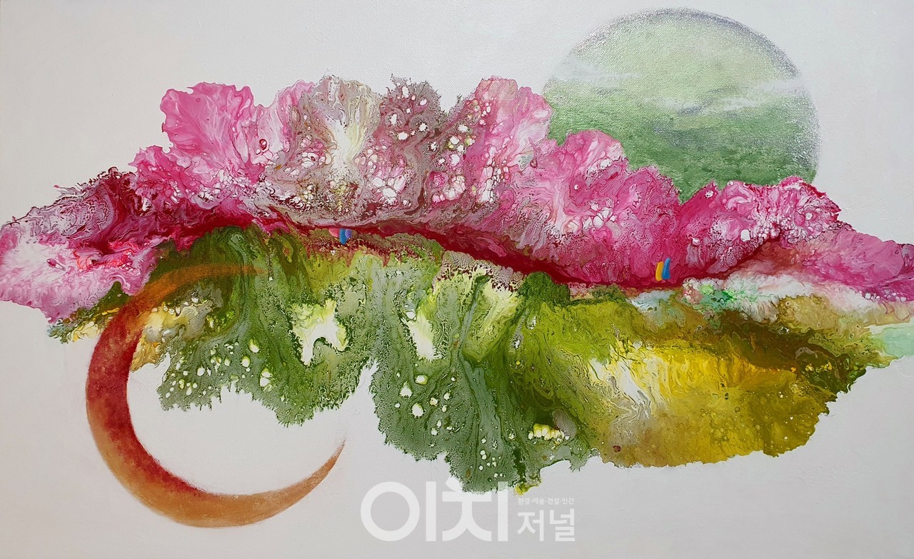 그리다 117 * 73  / Urethane of canva
