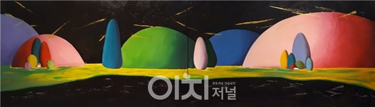 꿈의동산 162 * 97 / Urethane of canva