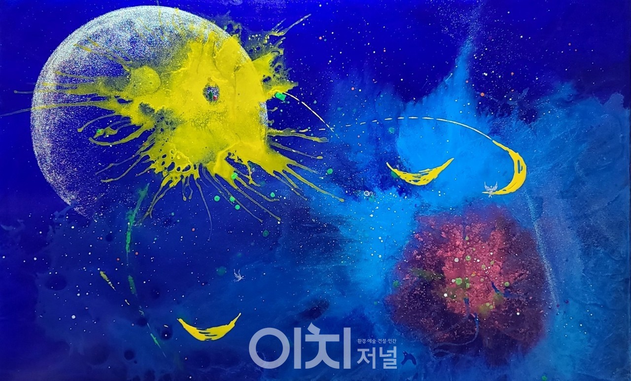 별, 피다 117 * 73  / Urethane of canva