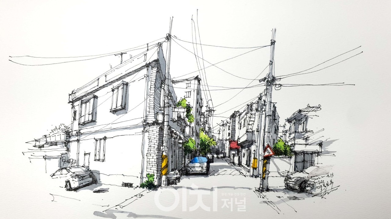 어반 드로잉 예시 (자료제공 : 경기도)