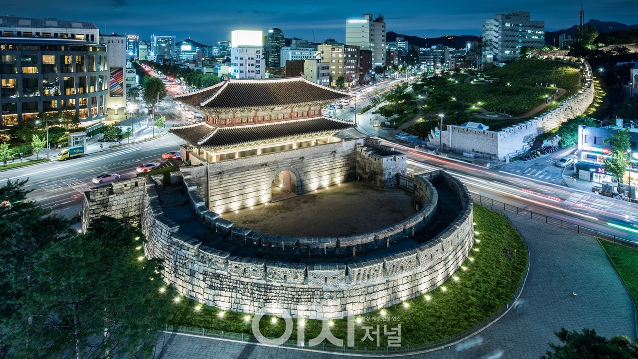흥인지문 야경 / 한양도성 제공