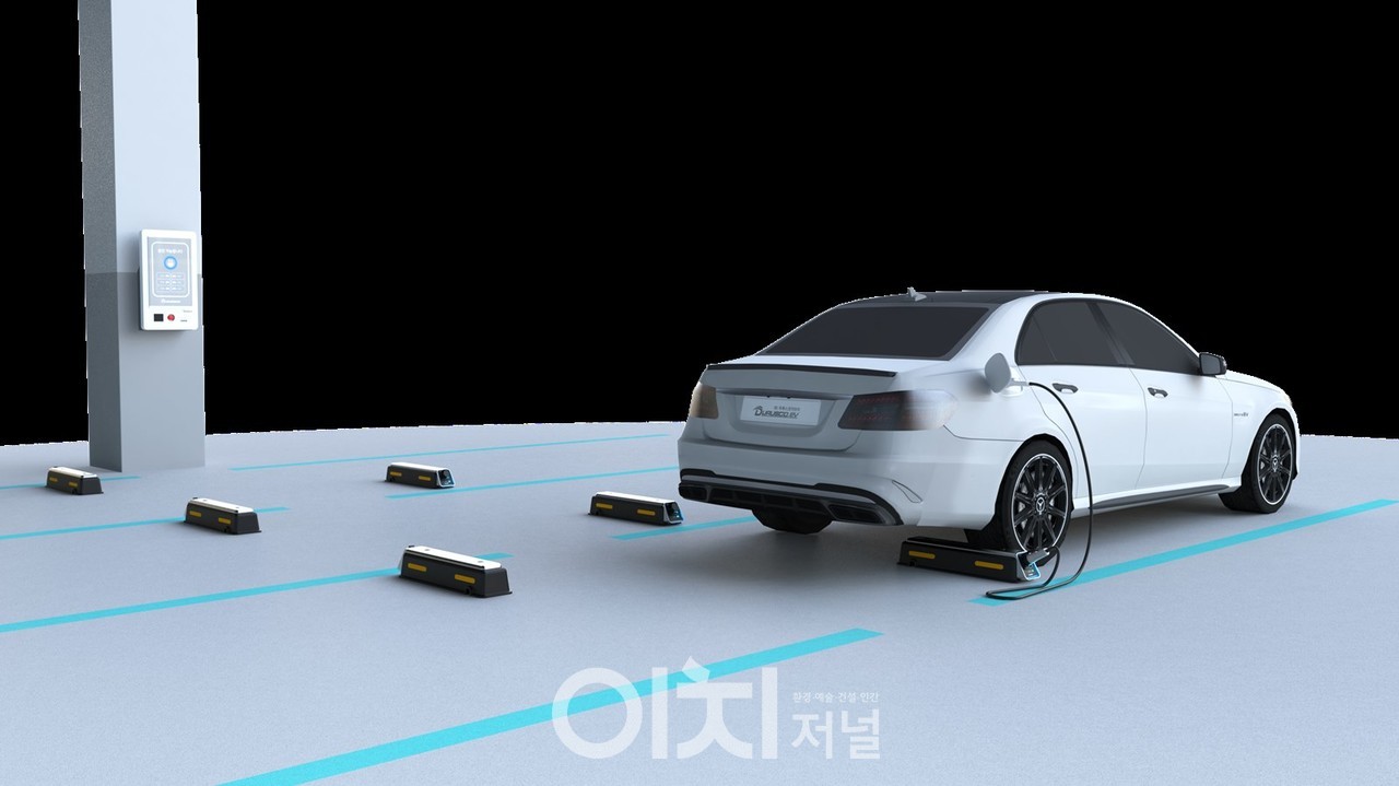 카스토퍼형 전기차 충전기 (자료제공 : 경기도)