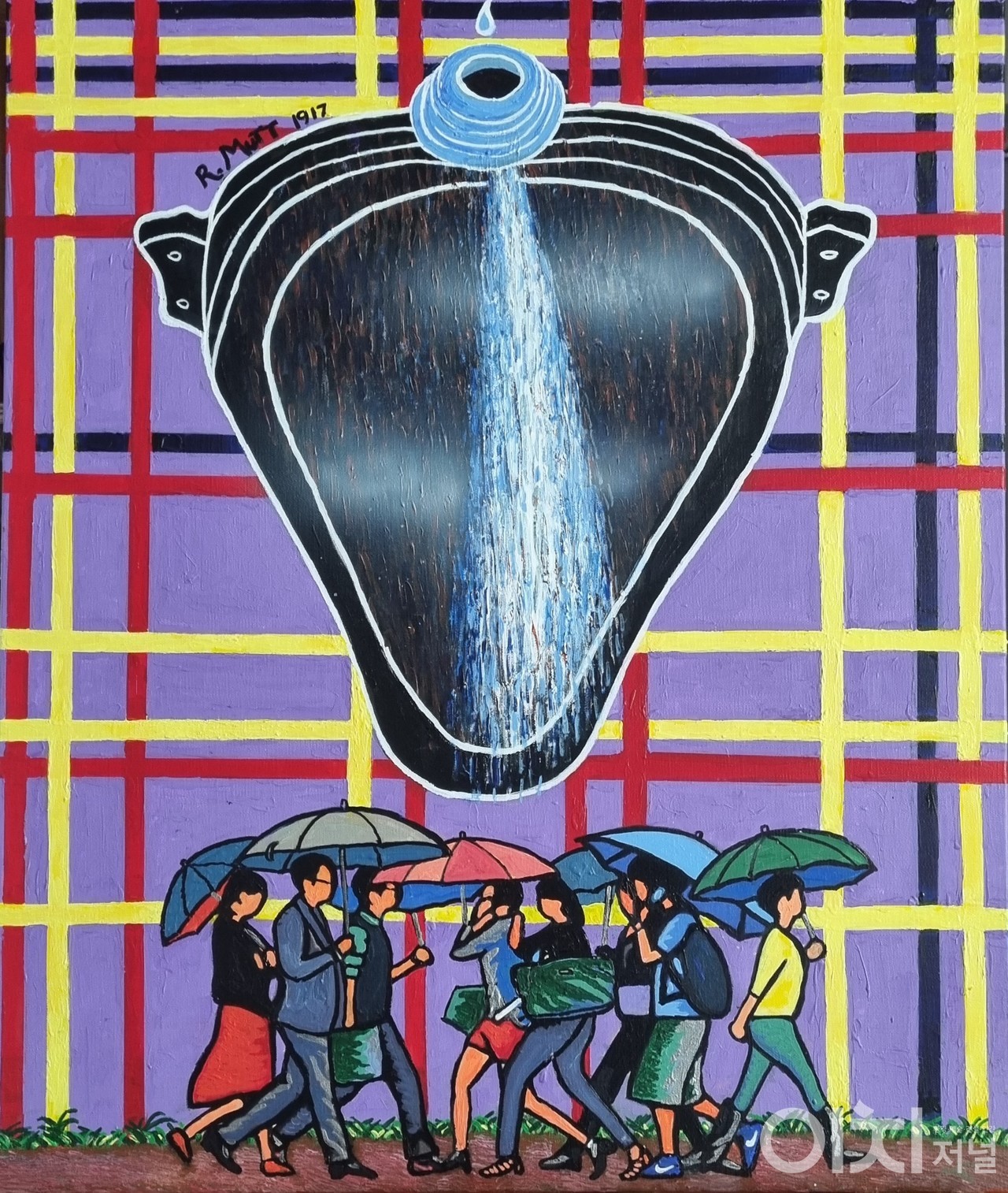 한옥의 리우 30호 Acrylic on canvas 2023