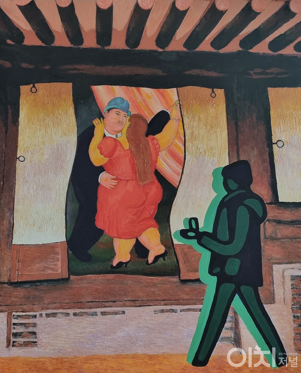 한옥의 가상현실 40호 Acrylic on canvas 2023