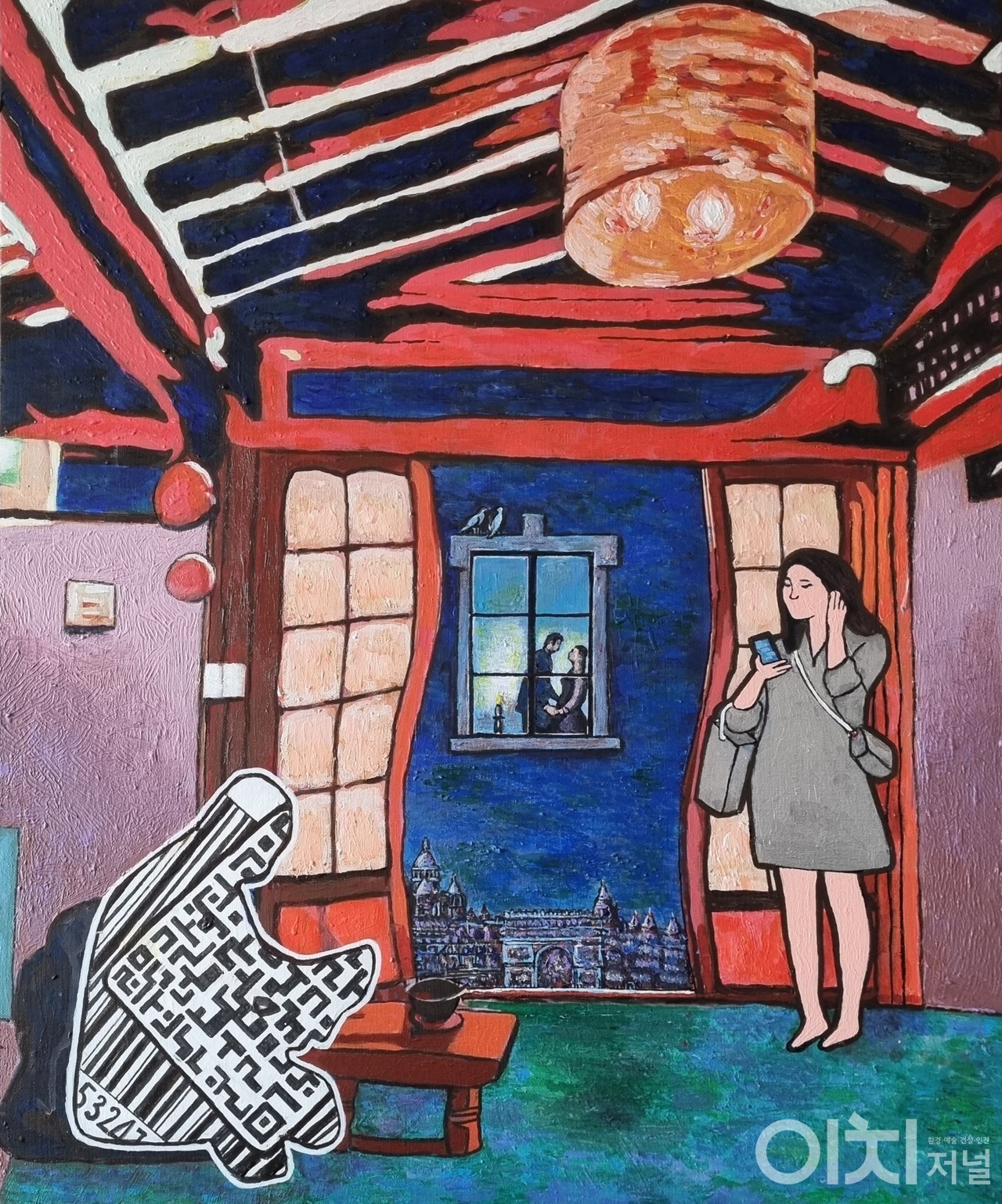 뉴밀레니엄 러버2 20호 Acrylic on canvas 2022