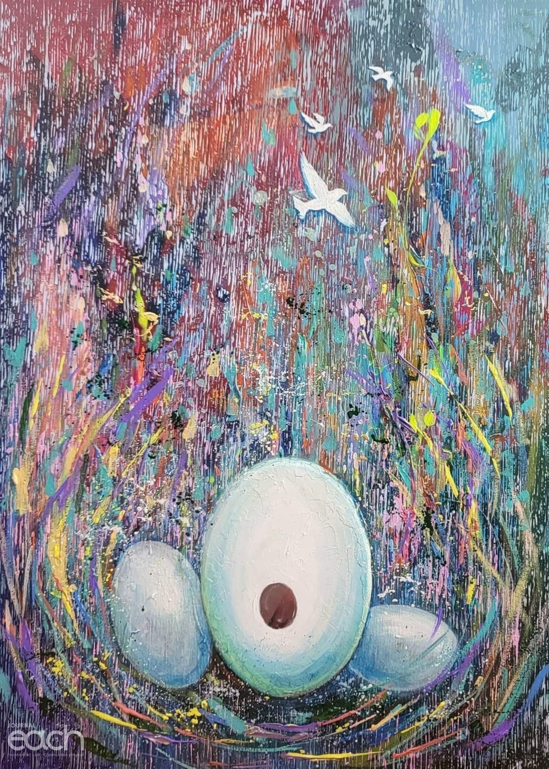 아브락사스 72.7*53.0 mixed media on canvas