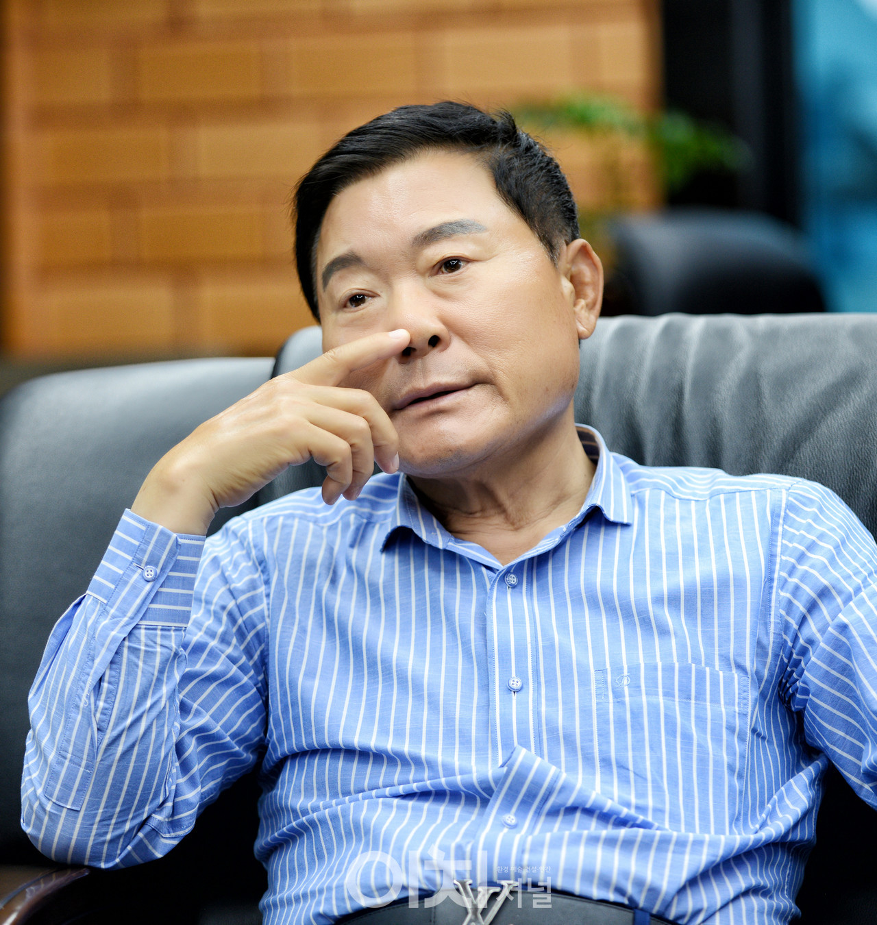 “사람이 전부다”라고 말하는 박유성 회장 (촬영 : 박미애 사진작가)