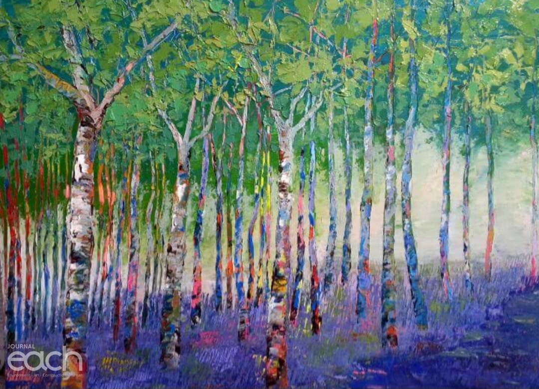 자작나무의 꿈 53.0cm*45.5cm Oil on canvas