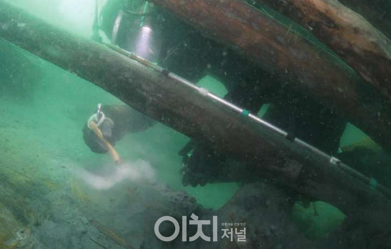 ‘마도4호선’ 조사 모습(2015년)