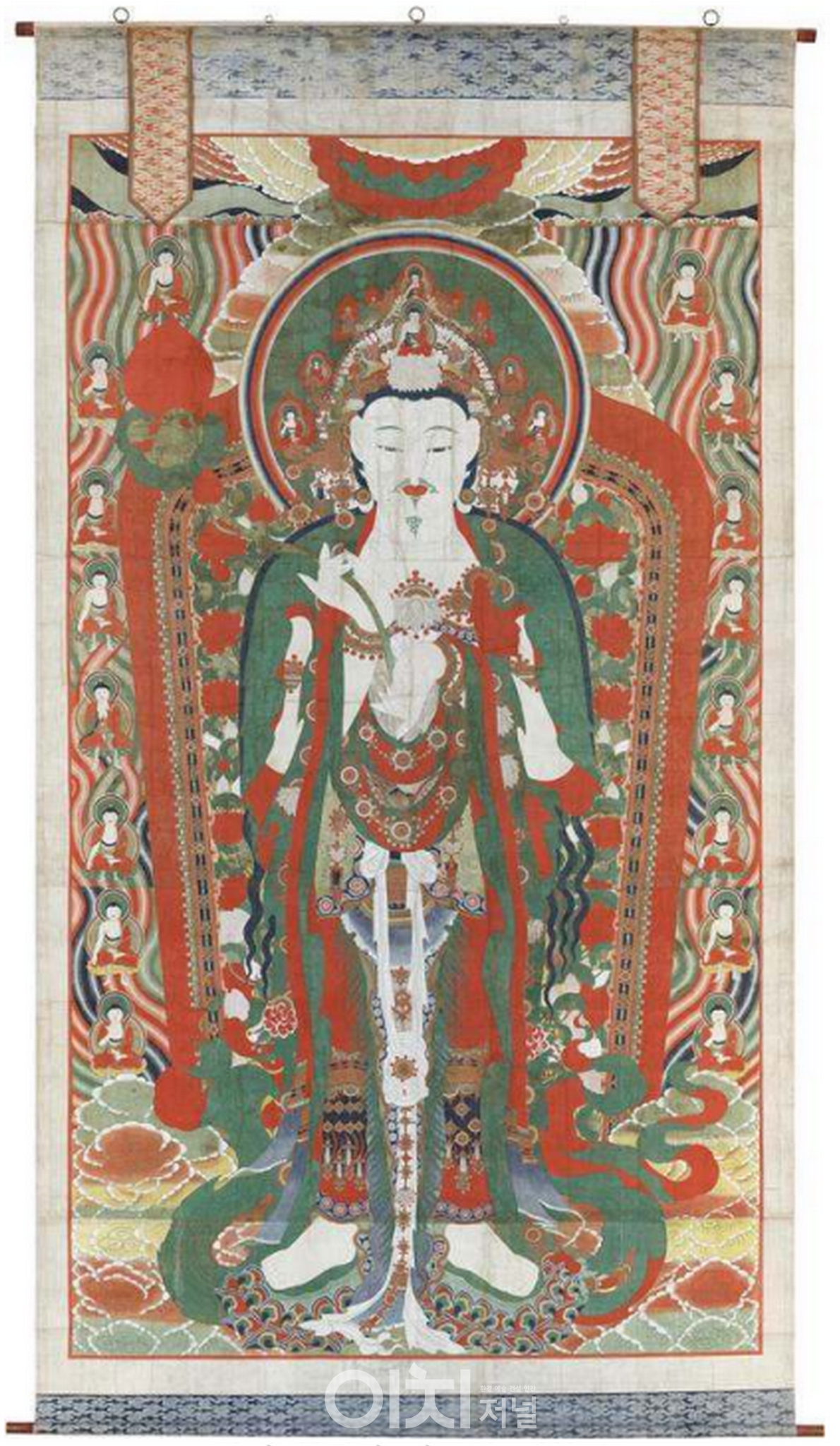 부여 무량사 미륵불 괘불도