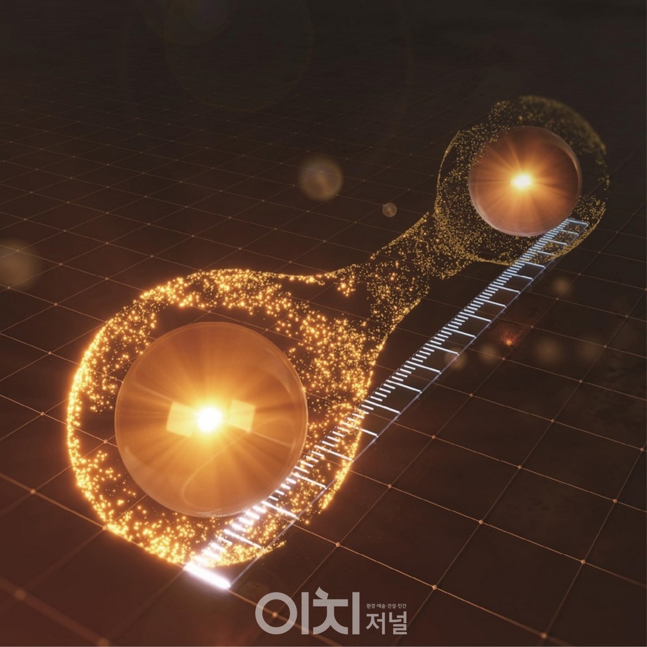 양자거리 측정 개념도.(제공=연세대학교 김근수 교수)