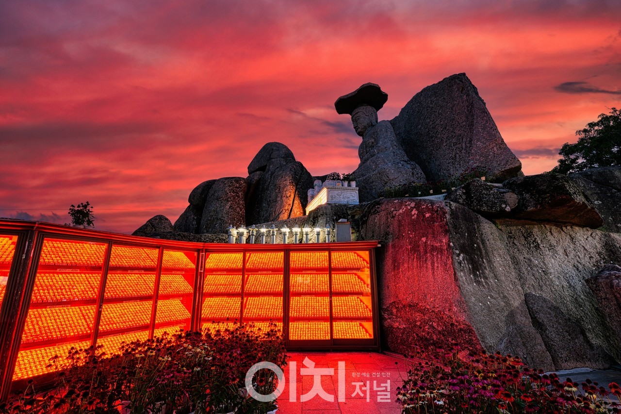 일반부문1 (최우수상) 팔공산국립공원_팔공산 갓바위_정철재 作