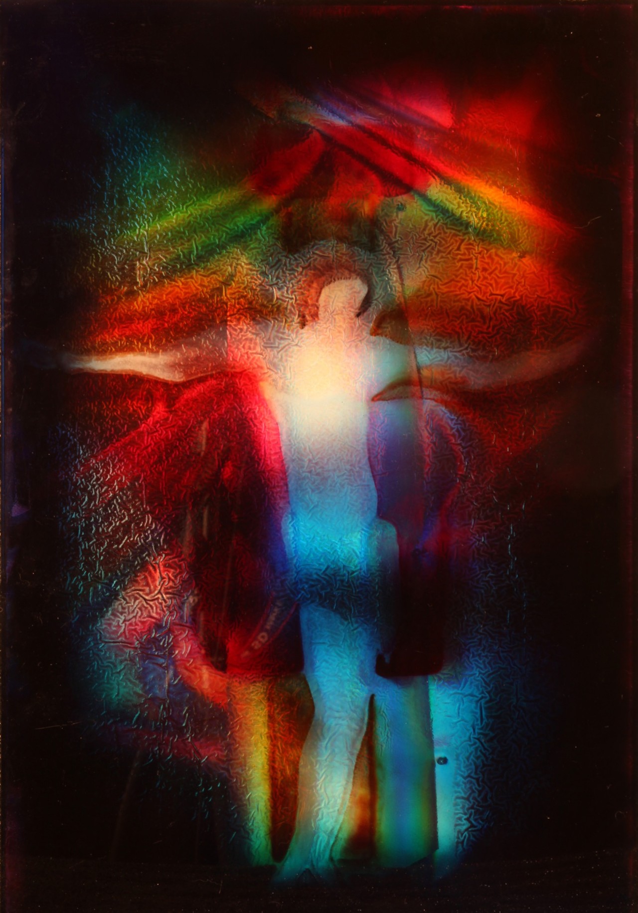 광휘의 그리스도 450×600 아크릴 위에 레진채색 2022