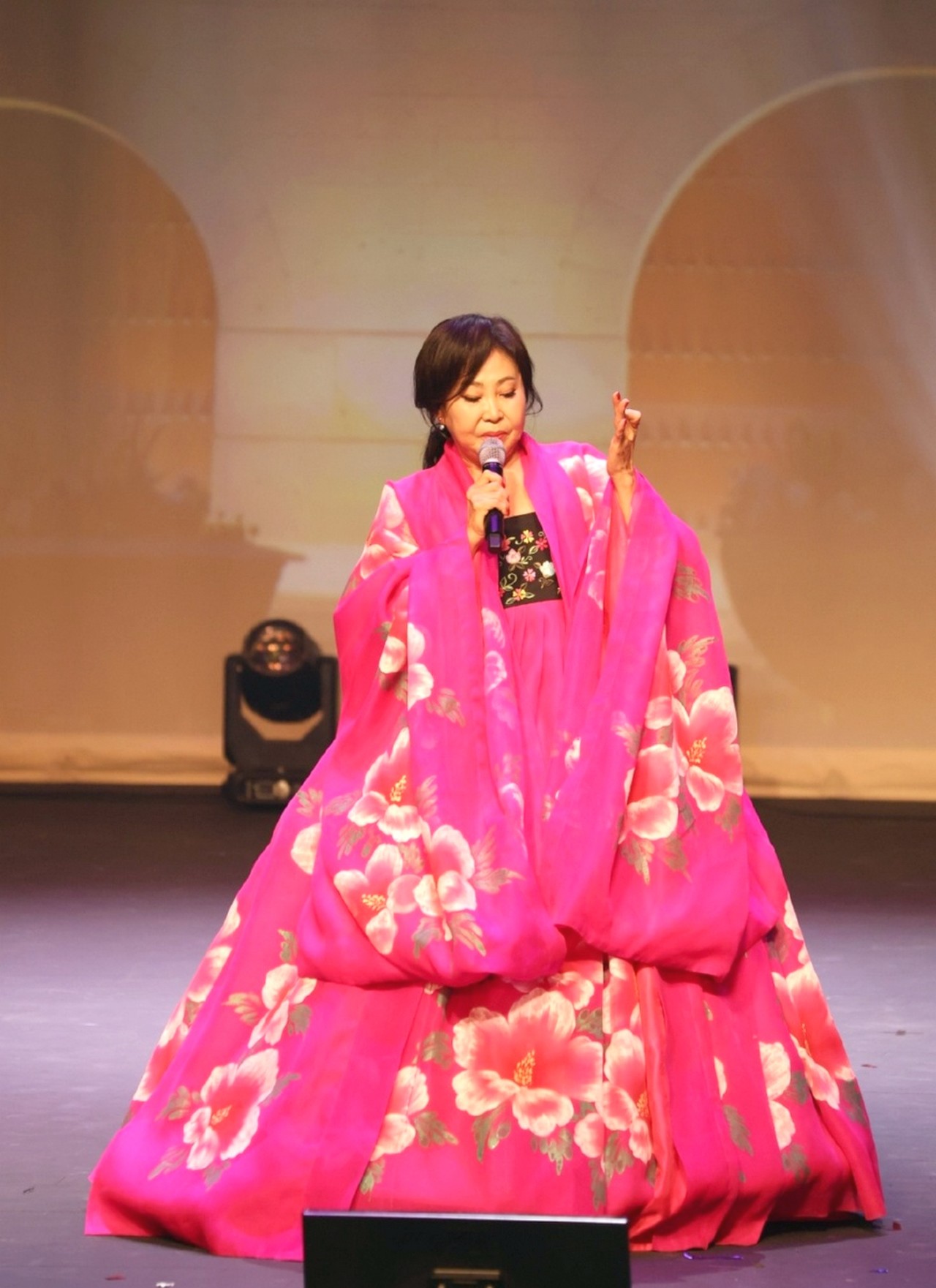 시온평화문화예술단 회장 이애란 가수