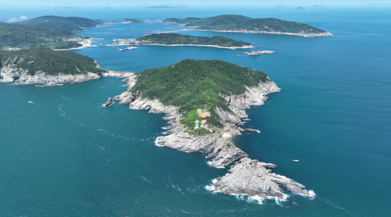 여수 거문도 수월산 일원 전경