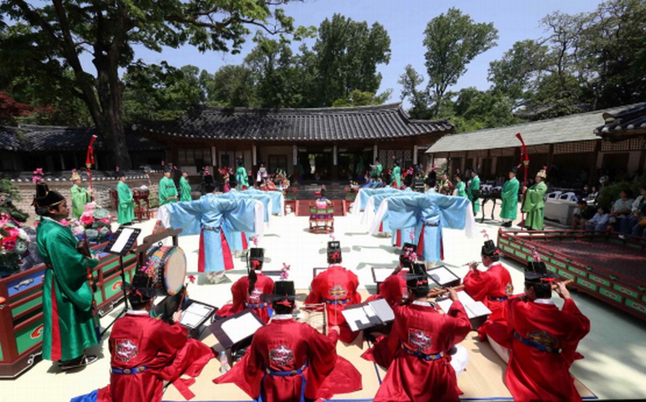  2024년 진작례 복원 공연 (‘24.9.4. 창덕궁 연경당)