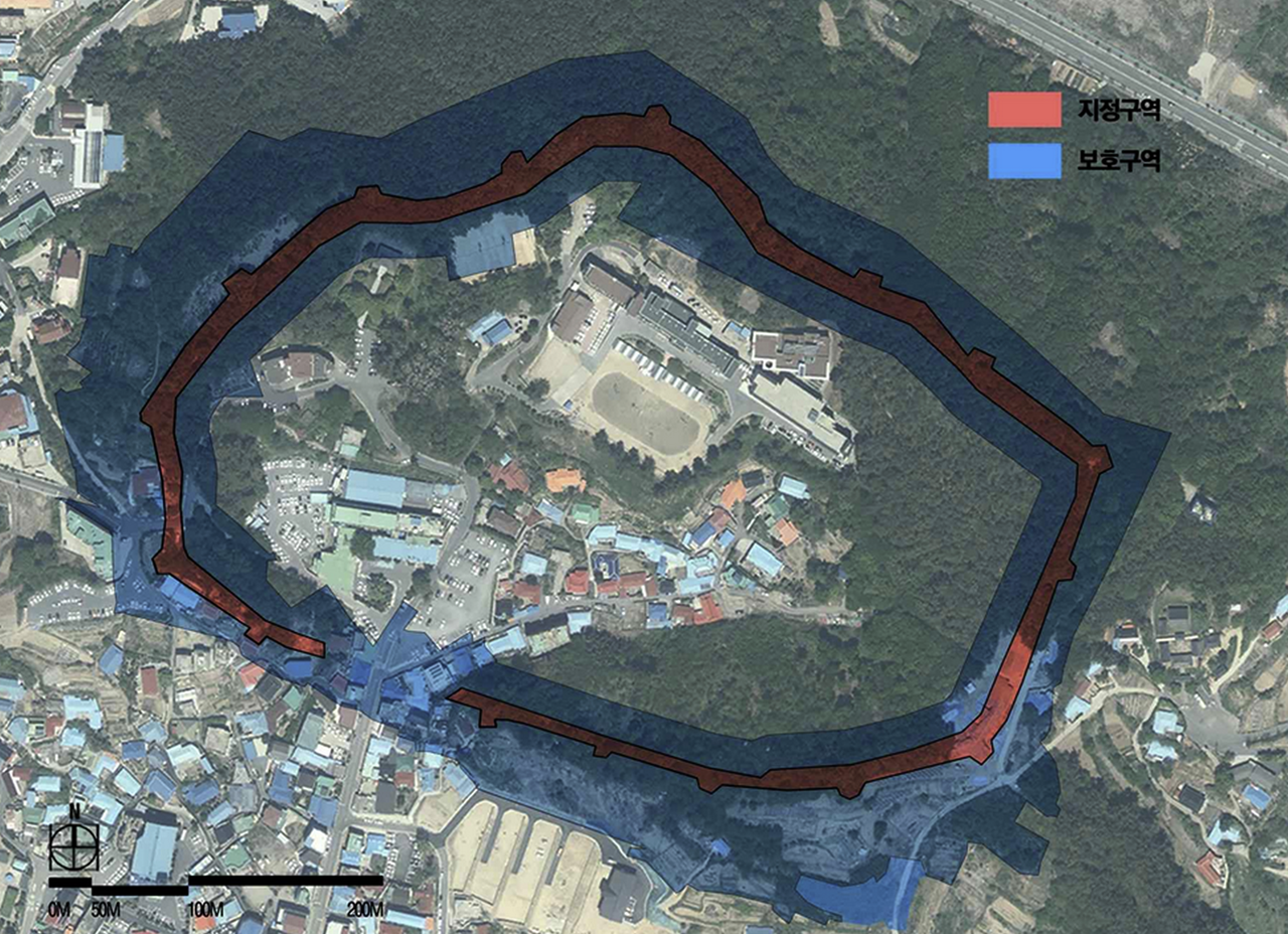 서천읍성 사적 지정(보호)구역 안